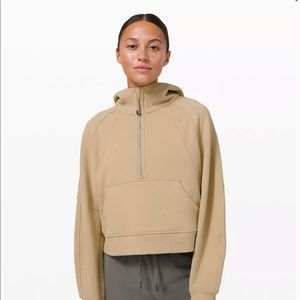 NWT LULULEMON Scuba Oversized Half-Zip Hoodie (Trench)